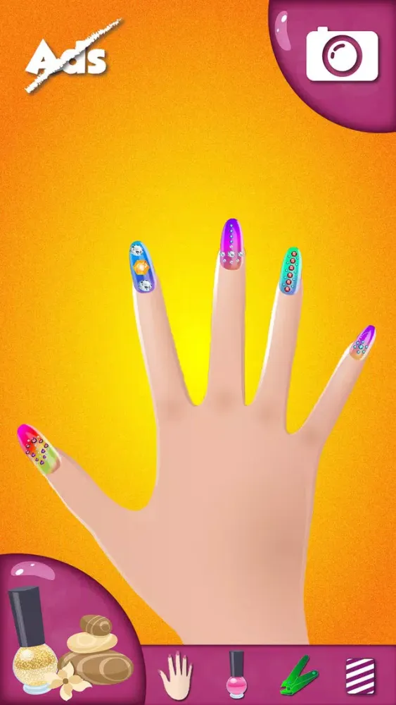 Captures d'écran de Fancy Nails Game for Girls