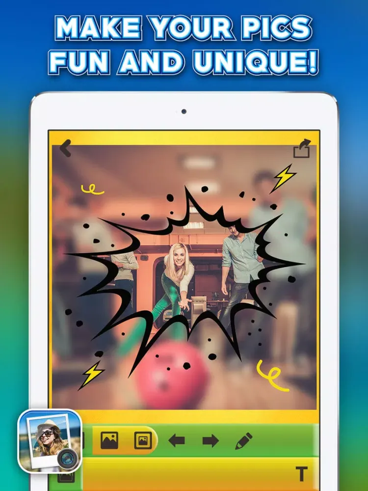 PIP Camera Editor – Picture in Picture Selfie Cam With Magic Photo Effect.s iPad Screenshots