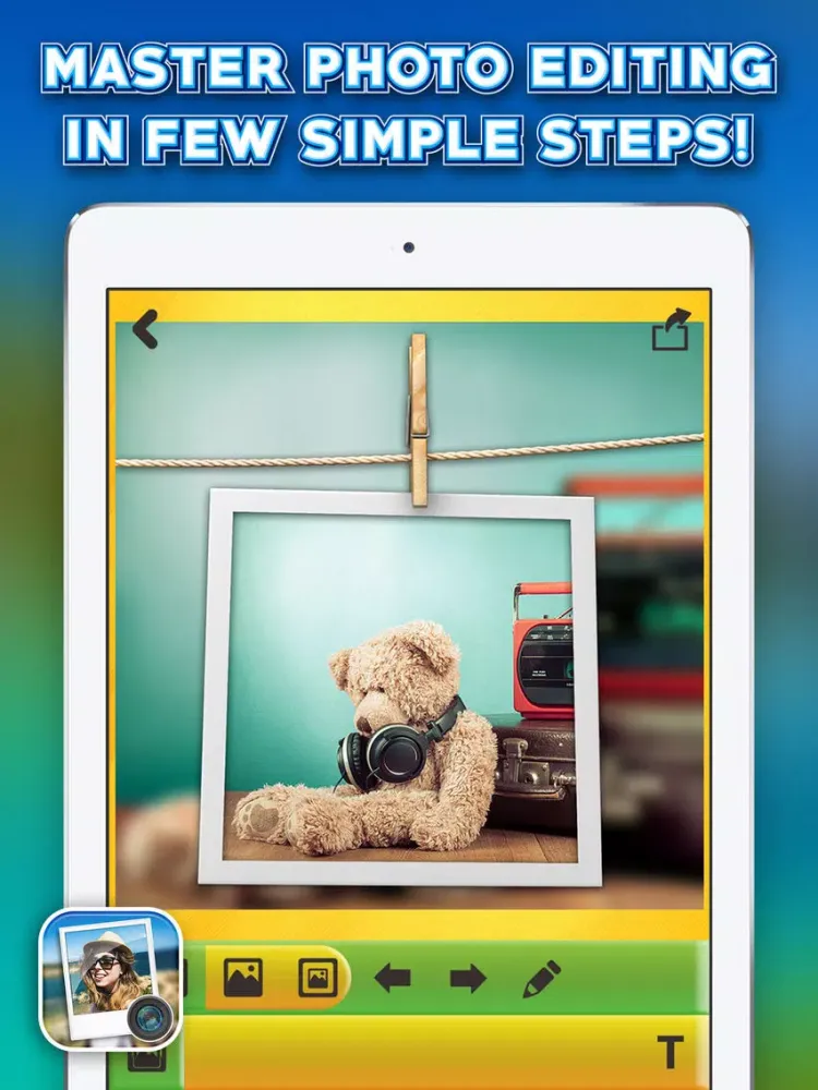 PIP Camera Editor – Picture in Picture Selfie Cam With Magic Photo Effect.s iPad Screenshots