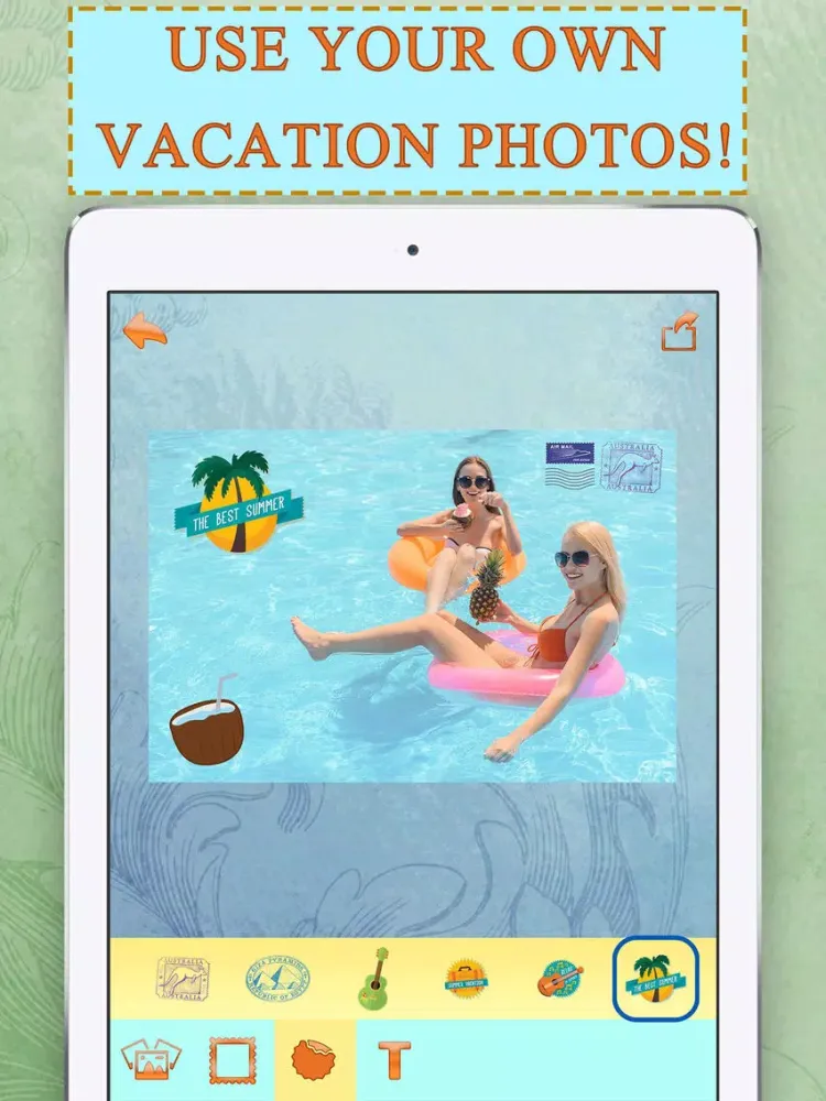 Capturas de pantalla de PostcardS Maker Free – Travel and Send Beautiful Photo Cards From All World Capital Cities iPad 