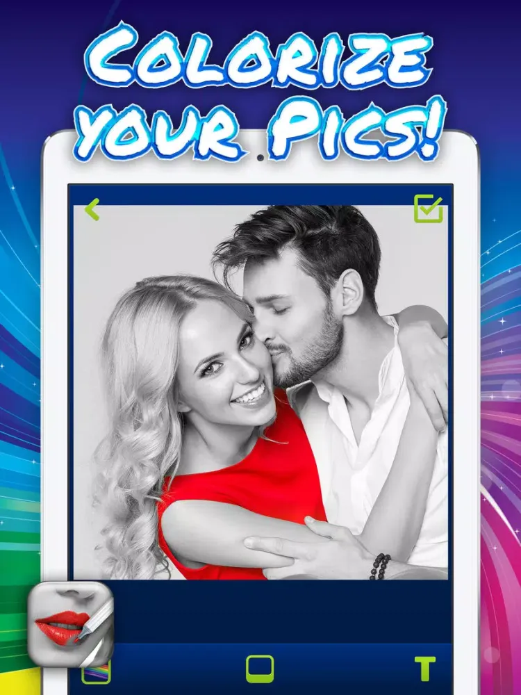 Capturas de pantalla de Splash Color Lab – Edit Pictures with Gray-Scale Recolor Tool and Retouch Photo.s iPad 