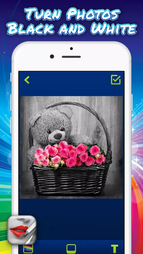 Capturas de pantalla de Splash Color Lab – Edit Pictures with Gray-Scale Recolor Tool and Retouch Photo.s