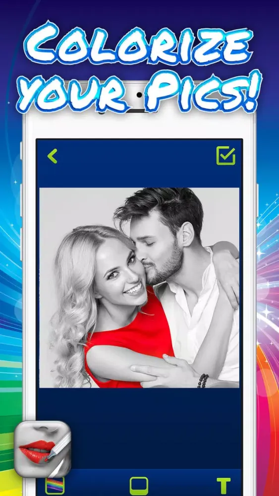 Capturas de pantalla de Splash Color Lab – Edit Pictures with Gray-Scale Recolor Tool and Retouch Photo.s