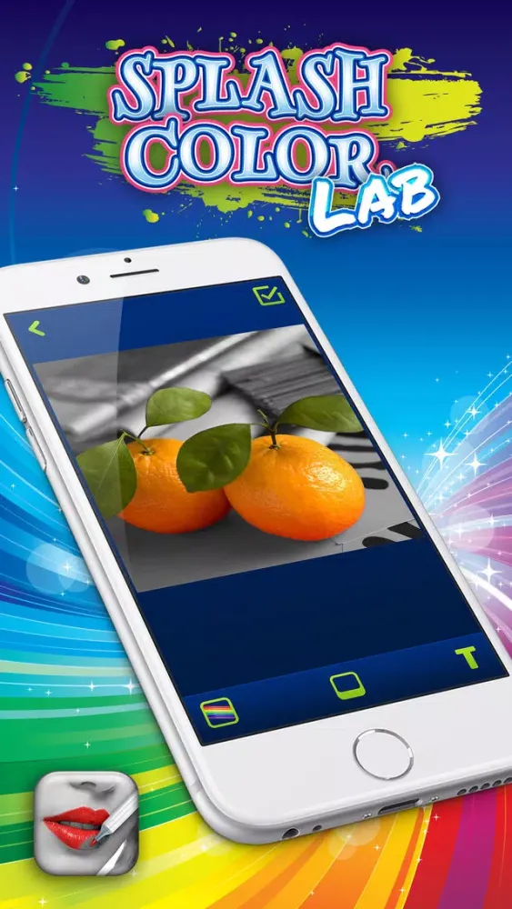 Capturas de pantalla de Splash Color Lab – Edit Pictures with Gray-Scale Recolor Tool and Retouch Photo.s
