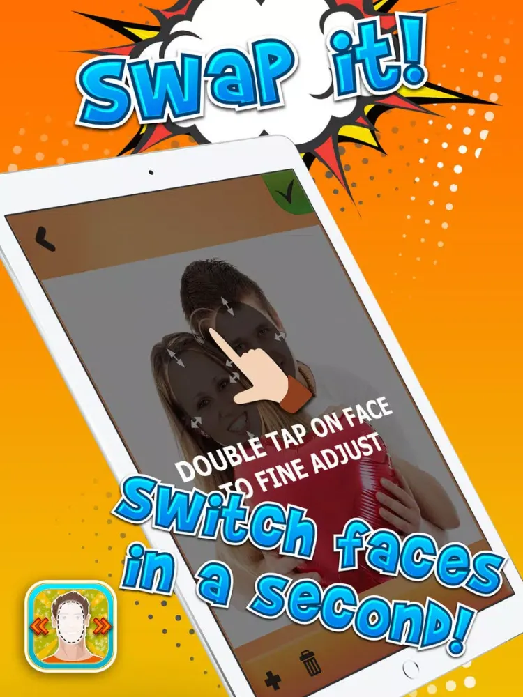 Swap it! Face Photo Editor iPad Screenshots
