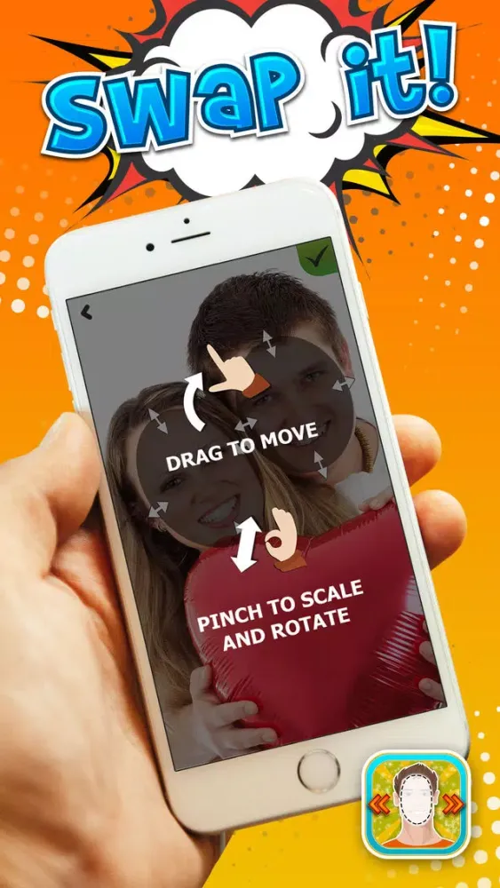 Swap it! Face Photo Editor Screenshots