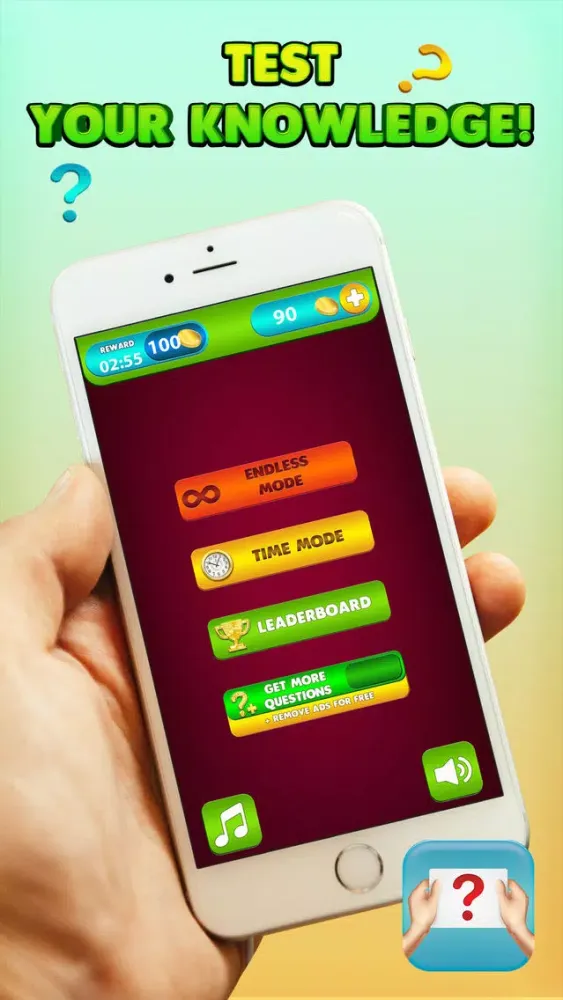 Tangkapan skrin Popular Quiz Game