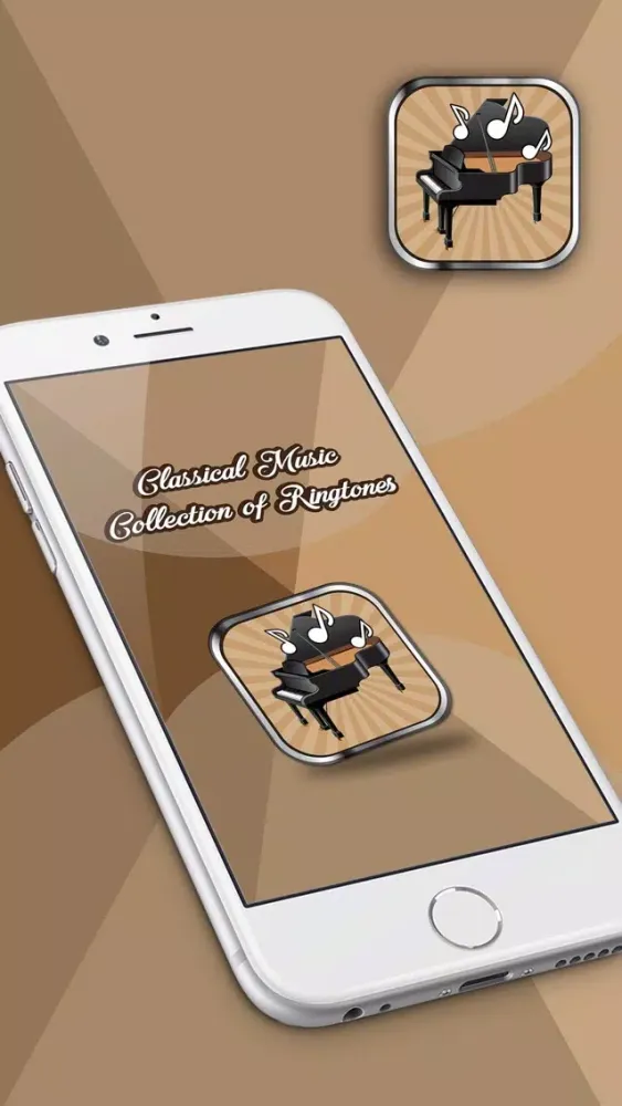 Tangkapan layar Classical Music Collection of Ringtones – Best Instrumental Theme.s and Orchestral Melodies