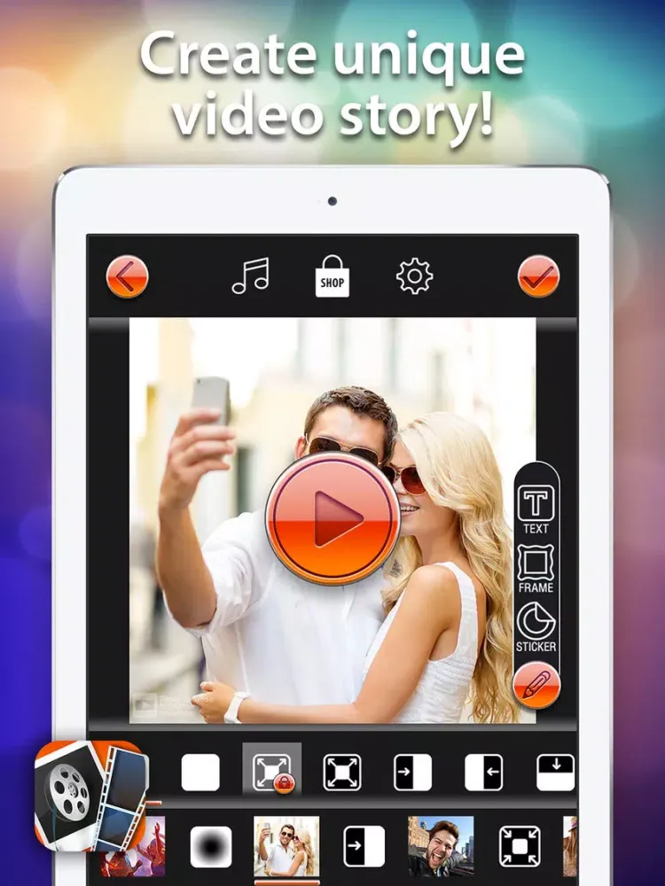 Photo to Video – SlideShow Movie Maker iPad Screenshots