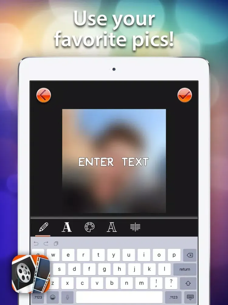 Photo to Video – SlideShow Movie Maker iPad Screenshots