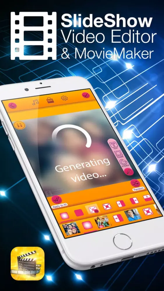 SlideShow Video Editor & Movie Maker Screenshots