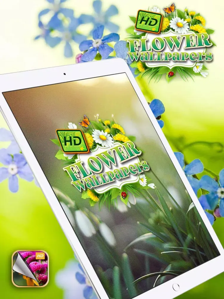 Скриншоты HD Flower Wallpaper.s – Beautiful Floral Themes and Custom Lock Sreen Background.s iPad 