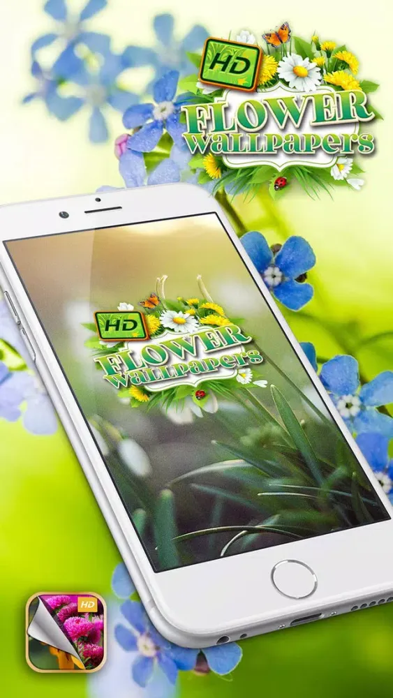 Скриншоты HD Flower Wallpaper.s – Beautiful Floral Themes and Custom Lock Sreen Background.s