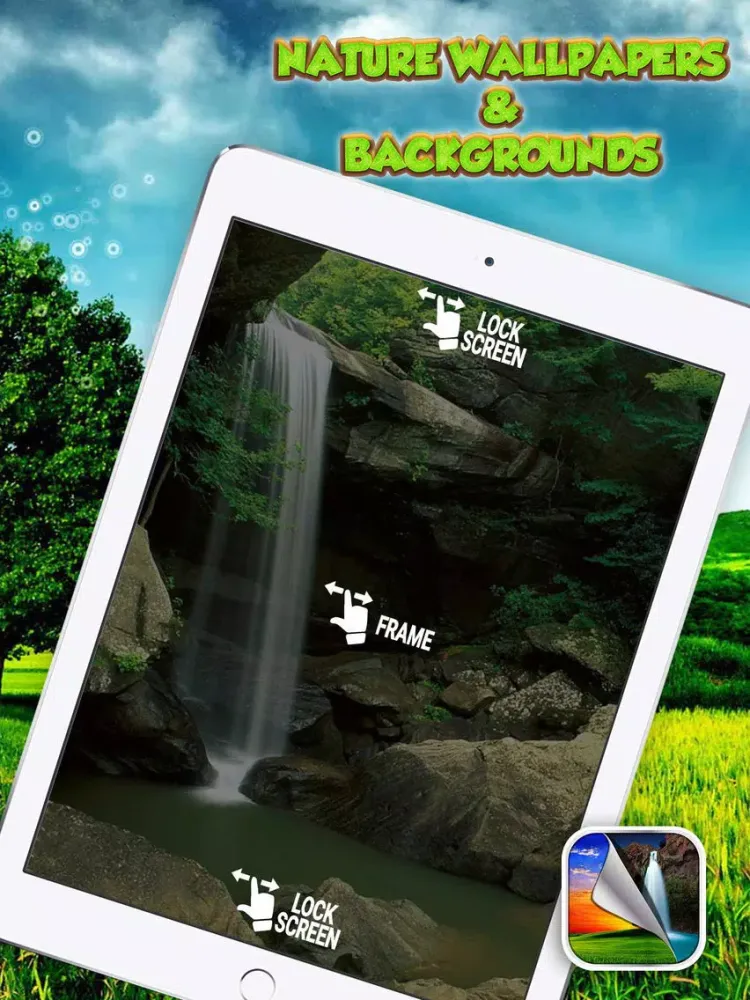 Nature Wallpapers & Backgrounds – Beautiful Landscape Photo.s and Scenery Themes iPad Screenshots