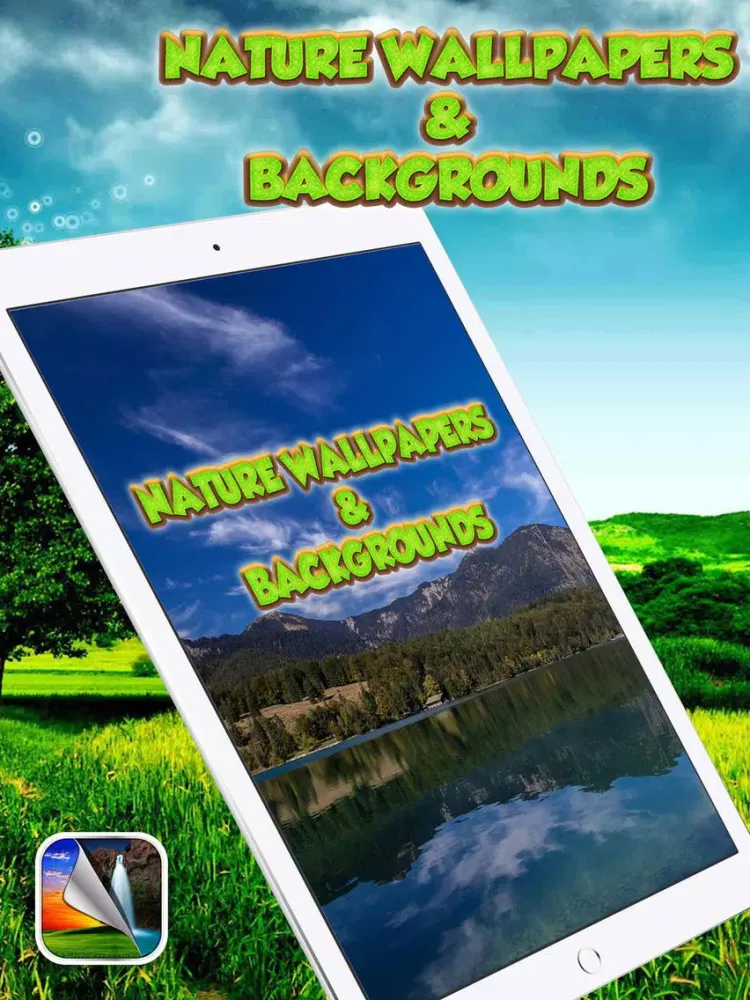 Nature Wallpapers & Backgrounds – Beautiful Landscape Photo.s and Scenery Themes iPad Screenshots