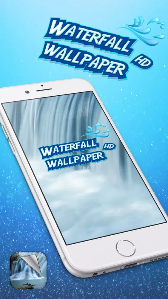 Waterfall Wallpaper HD – Beautiful Nature Photos of Amazing Landscape Background.s Free Screenshots