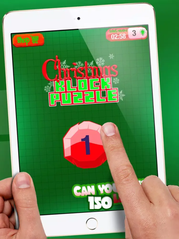 Christmas Block Puzzle – Xmas Match.ing Brain Game iPad  স্ক্রিনশট