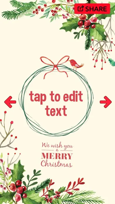 Скриншоты Christmas Card Maker – Xmas Greeting Cards