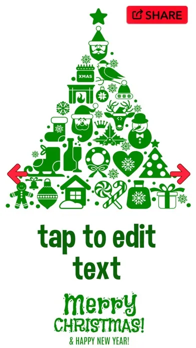 Скриншоты Christmas Card Maker – Xmas Greeting Cards