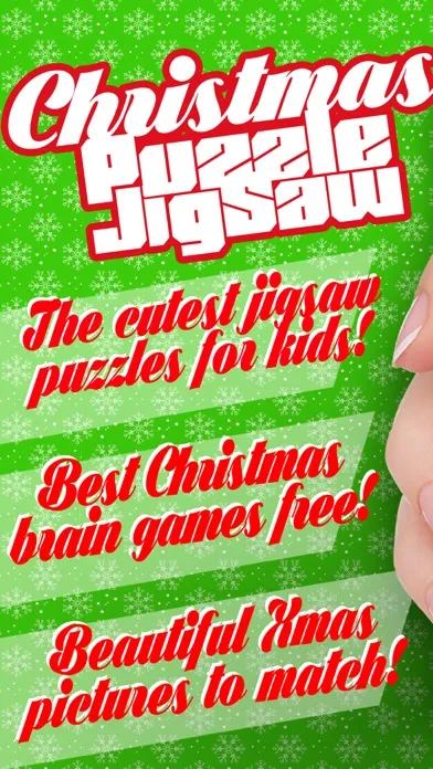 Tangkapan layar Christmas Jigsaw Puzzle – Best Brain Game For Kids