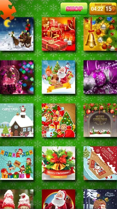 Tangkapan layar Christmas Jigsaw Puzzle – Best Brain Game For Kids