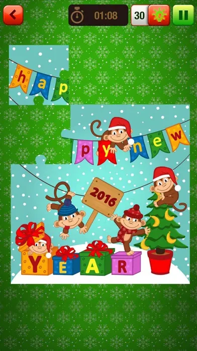 Tangkapan layar Christmas Jigsaw Puzzle – Best Brain Game For Kids