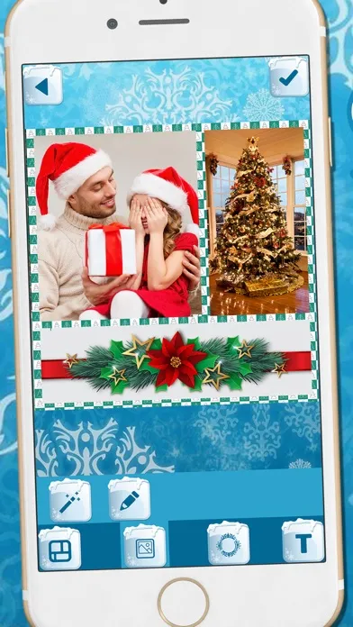 Capturas de pantalla de Christmas Photo Collage – Best Xmas Picture Frames