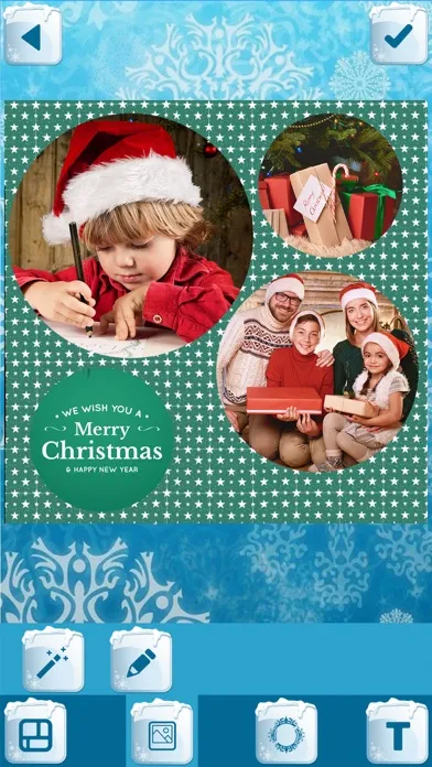 Capturas de pantalla de Christmas Photo Collage – Best Xmas Picture Frames