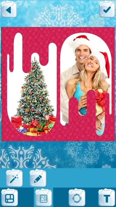 Capturas de pantalla de Christmas Photo Collage – Best Xmas Picture Frames