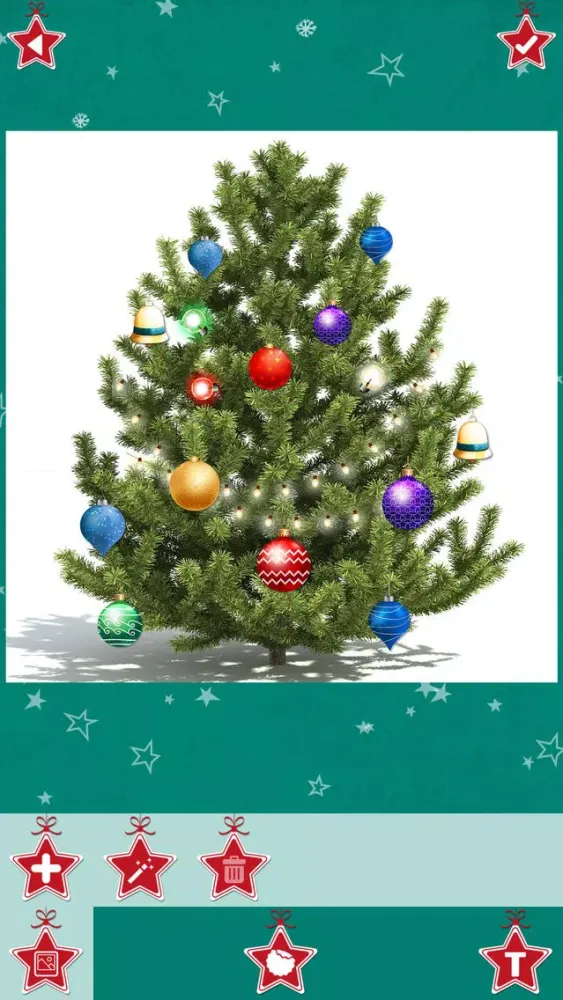 Christmas Tree Decoration & Ornaments Pic Stickers Ekran Görüntüleri