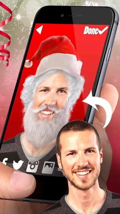 Capturas de pantalla de Christmas Barber Shop - Grow Santa Claus Beard