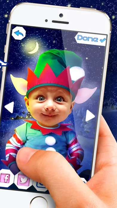 Скриншоты Elf Photo Booth – Christmas Camera Pic Stickers