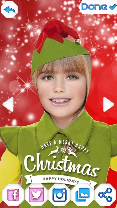 Скриншоты Elf Photo Booth – Christmas Camera Pic Stickers