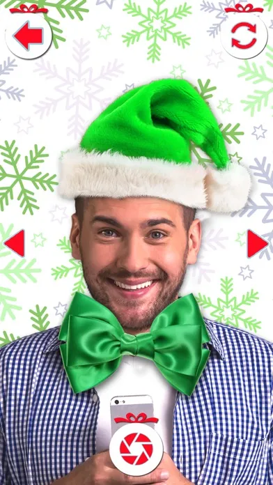 تصاویر Santa Claus Camera Stickers – Xmas Dress Up Editor