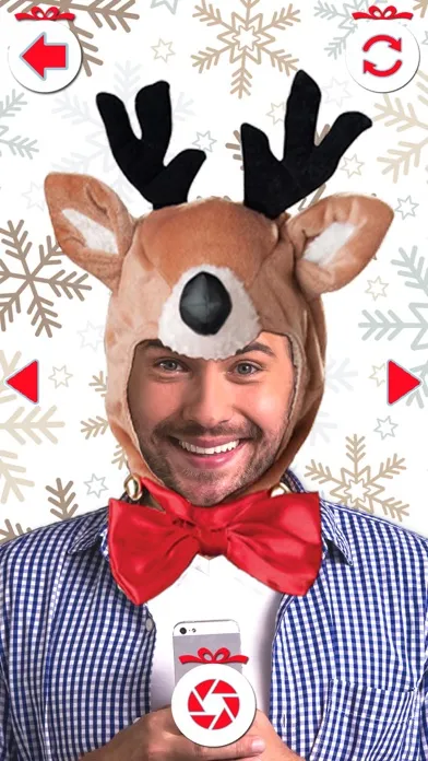 تصاویر Santa Claus Camera Stickers – Xmas Dress Up Editor