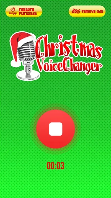 Christmas Voice Changer, Sound Recorder & Modifier 스크린샷