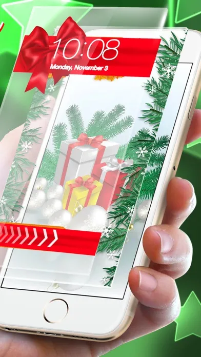 Ảnh chụp màn hình của 3D Christmas Wallpaper Maker – Xmas Backgrounds