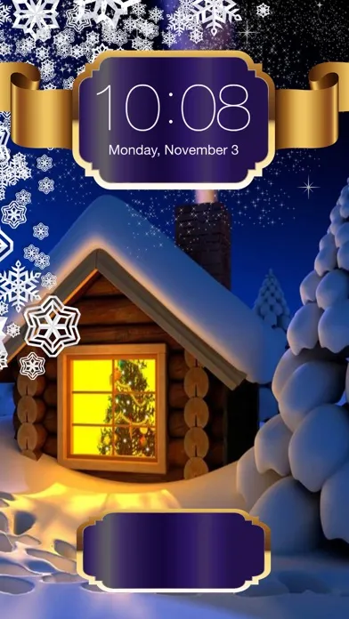 Ảnh chụp màn hình của 3D Christmas Wallpaper Maker – Xmas Backgrounds