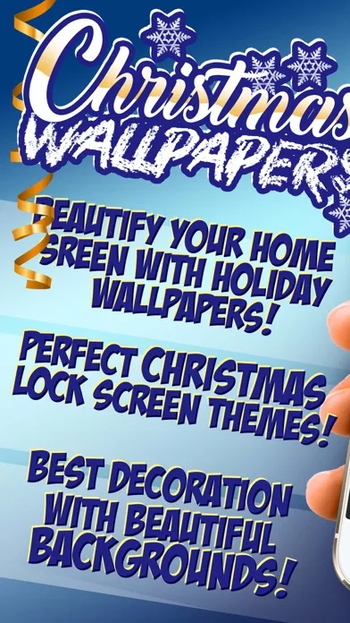 Captures d'écran de Christmas Wallpaper Collection Winter Background
