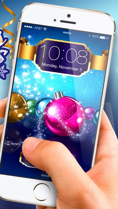 Captures d'écran de Christmas Wallpaper Collection Winter Background