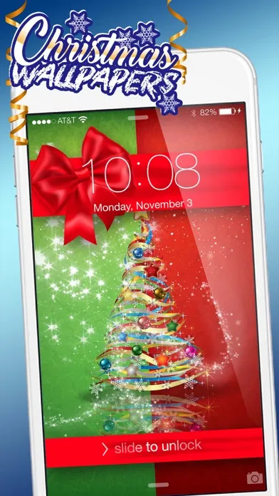 Captures d'écran de Christmas Wallpaper Collection Winter Background