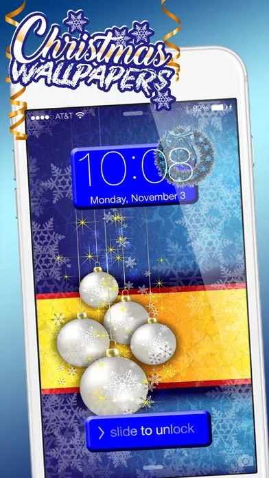 Captures d'écran de Christmas Wallpaper Collection Winter Background