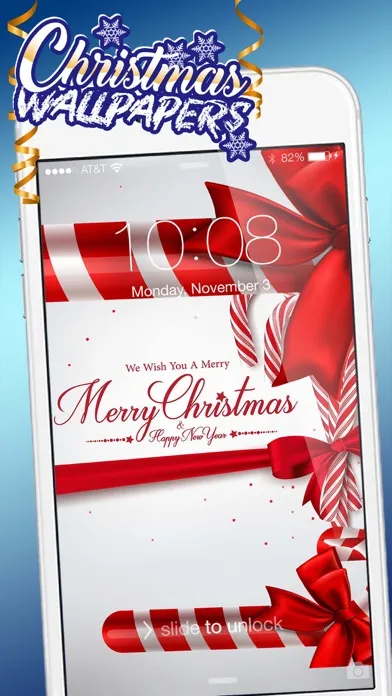 Captures d'écran de Christmas Wallpaper Collection Winter Background