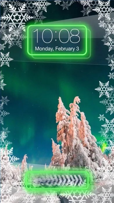 Snow Night Wallpaper HD – Winter Background Themes Screenshots