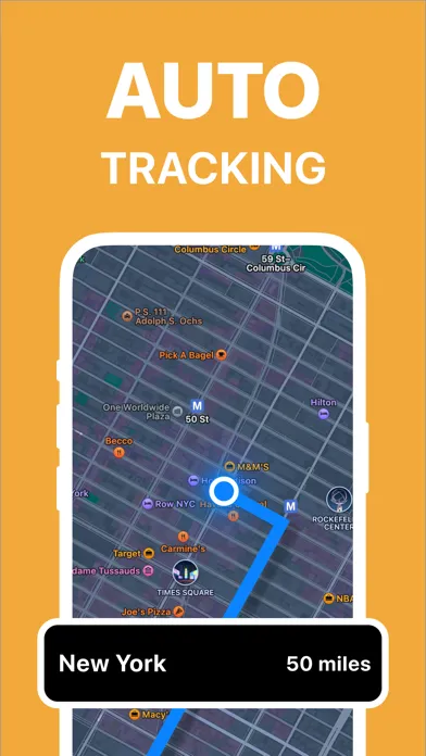 mileage tracker expense log 스크린샷