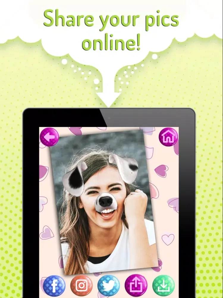 Capturas de pantalla de CUTEY: Face Filters Camera App iPad 
