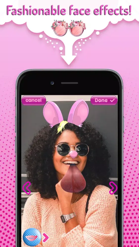 Capturas de pantalla de CUTEY: Face Filters Camera App