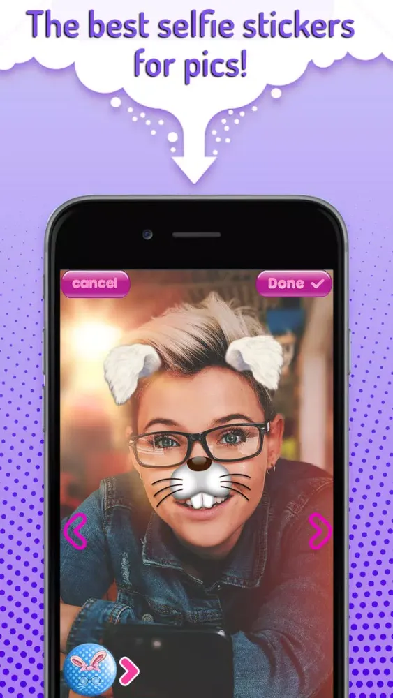 Capturas de pantalla de CUTEY: Face Filters Camera App