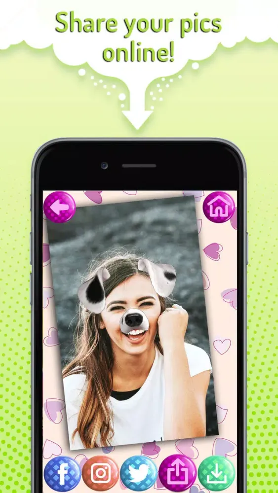 Capturas de pantalla de CUTEY: Face Filters Camera App