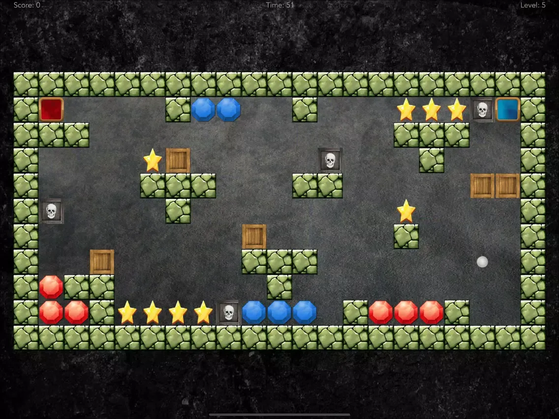 Tangkapan skrin The Ball - Gyro Game iPad 